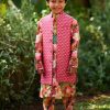 Kid Lashkaraa | Kids Multi Floral Printed Kurta Set