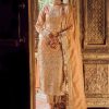 Women Lashkaraa | Dusty Peach Embroidered Straight Suit