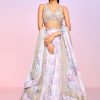 Women Lashkaraa | Lavender Floral Embellished Lehenga